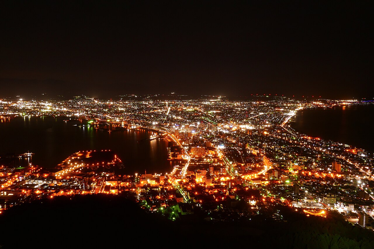 Mount Hakodate night view