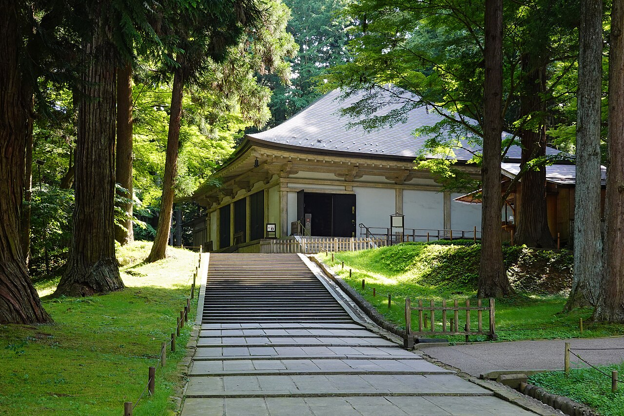 Chūson-ji Konjiki-dō (Golden Hall) - the golden Amida hall of the 12th-century Hiraizumi golden capital