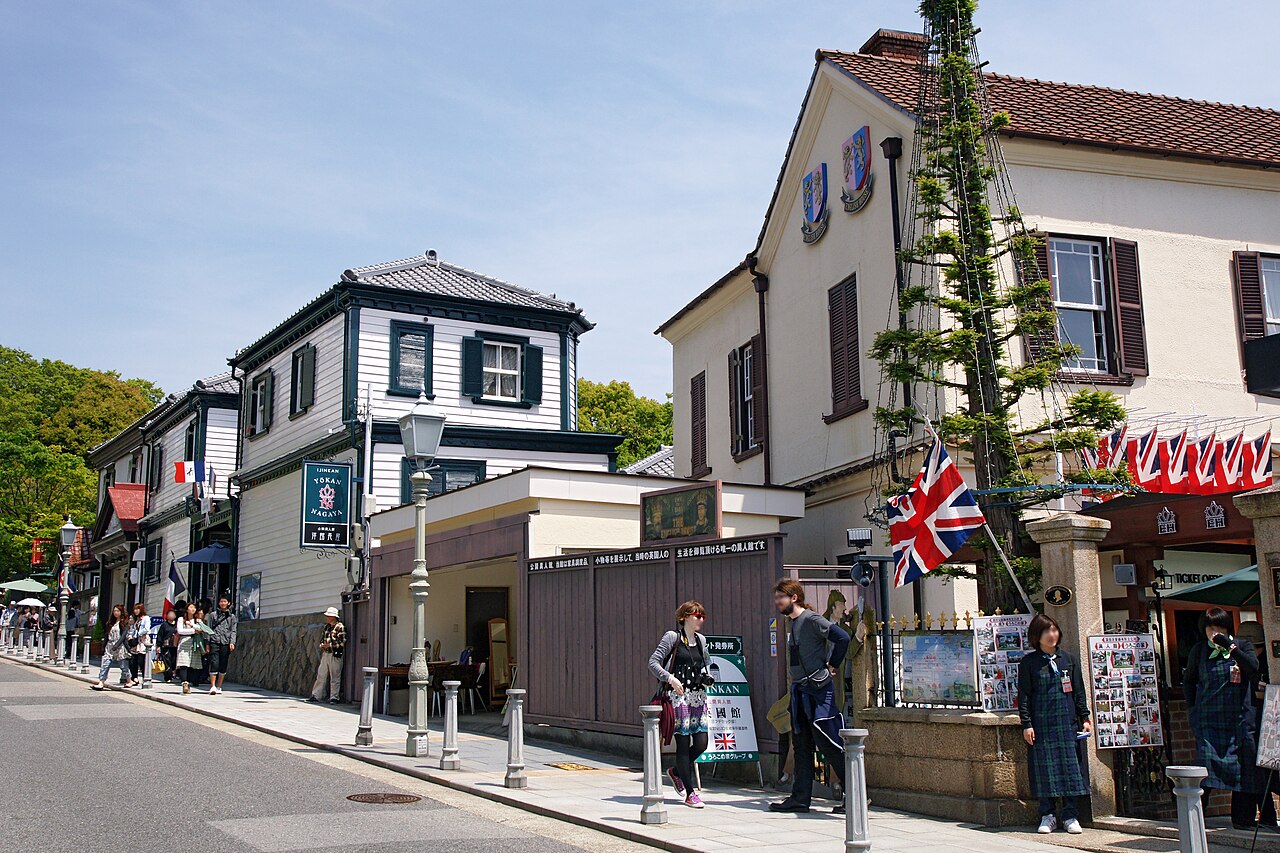 Kitano historic foreign residences street