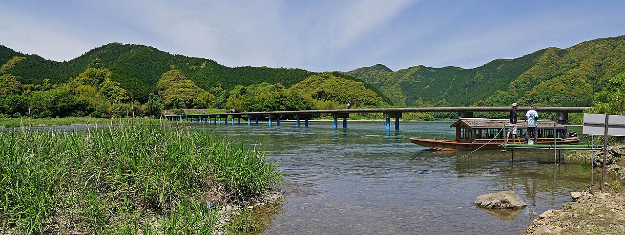 Sada Sunken Bridge, Shimanto River