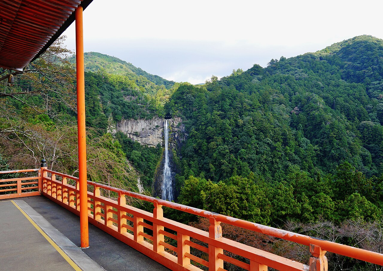 Nachi Falls with Seigantoji Pagoda