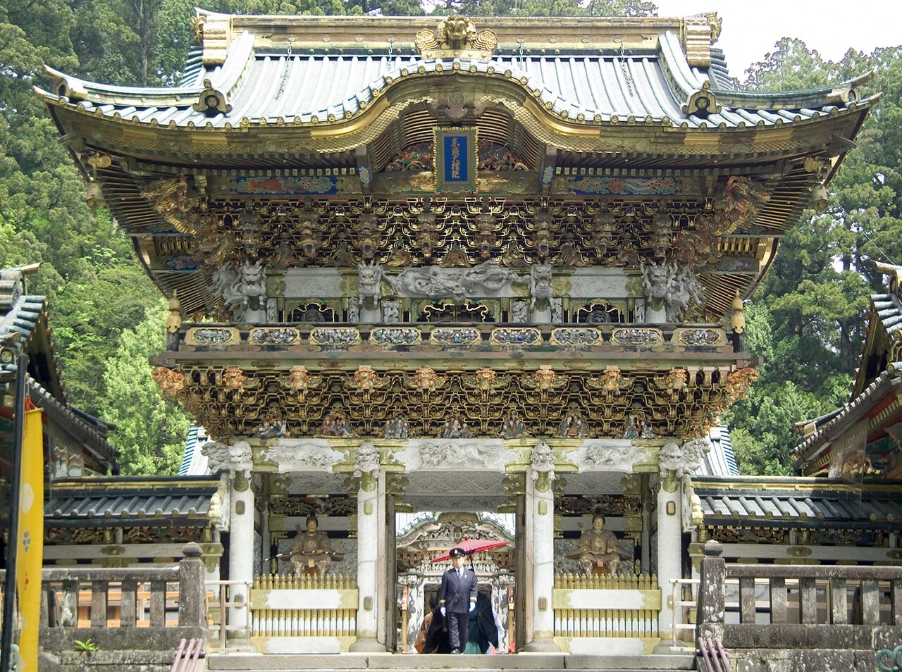 Yomeimon Gate at Toshogu Shrine