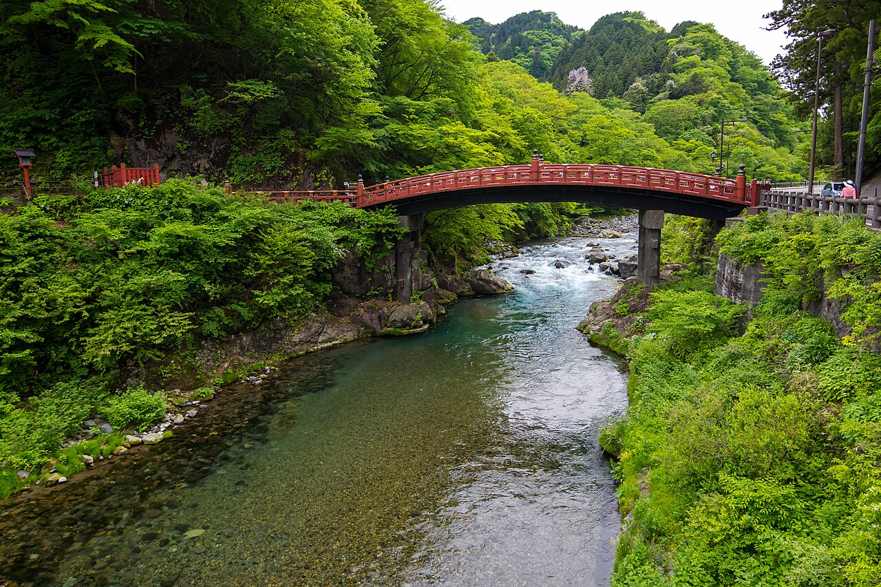 Shinkyo (Sacred Bridge) at Futarasan Shrine
