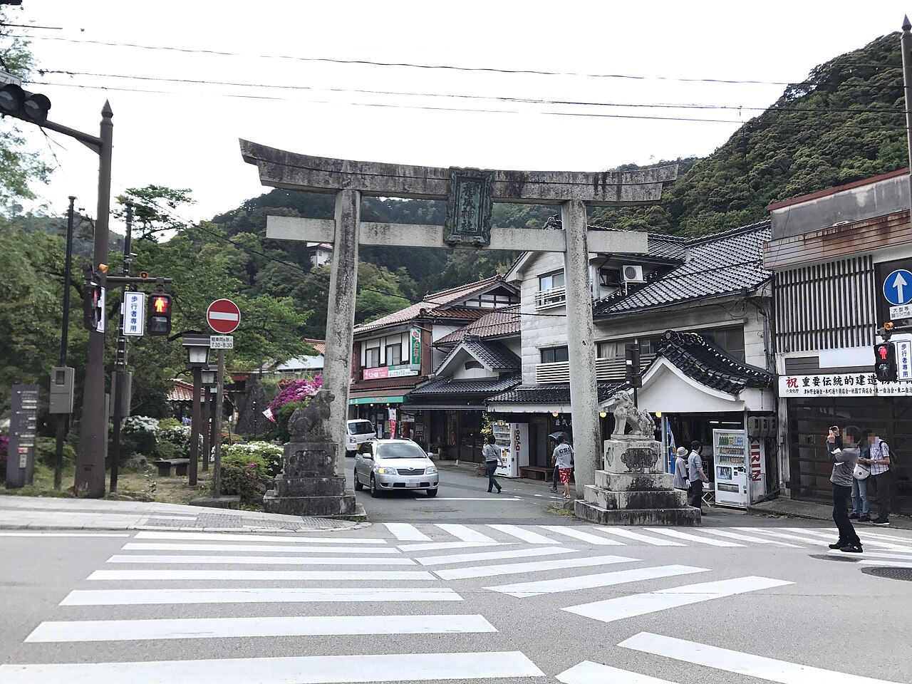 Taikodani Inari Shrine - thousand torii gates