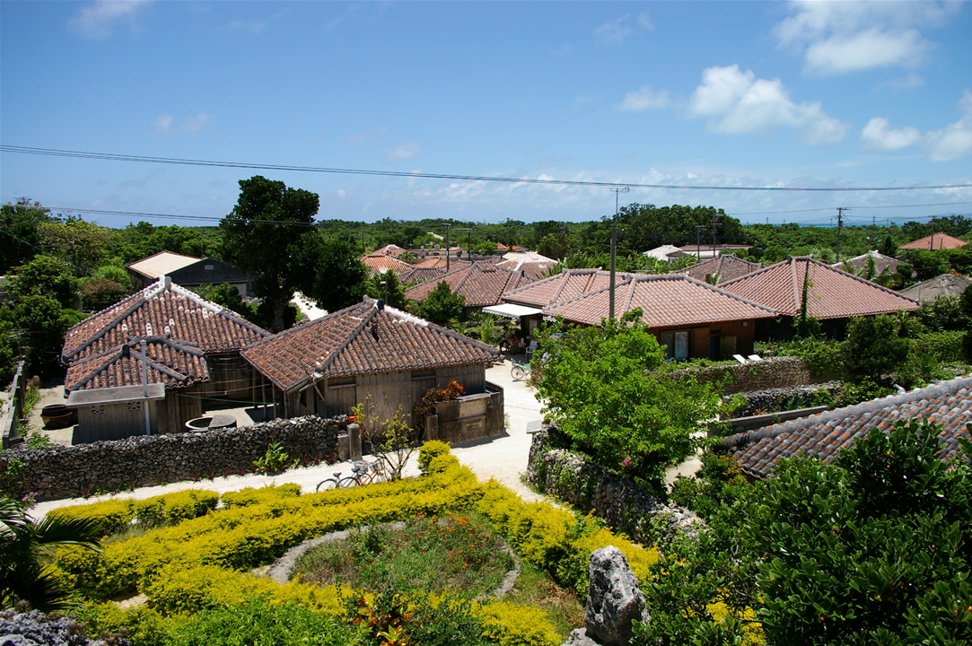 Taketomi Island traditional village