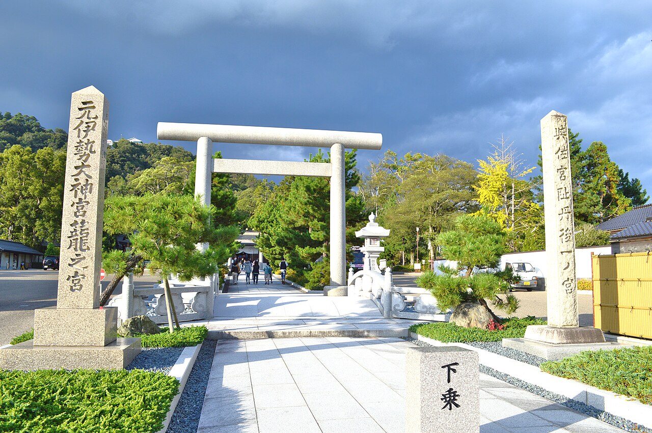 Kono Shrine torii gate entrance