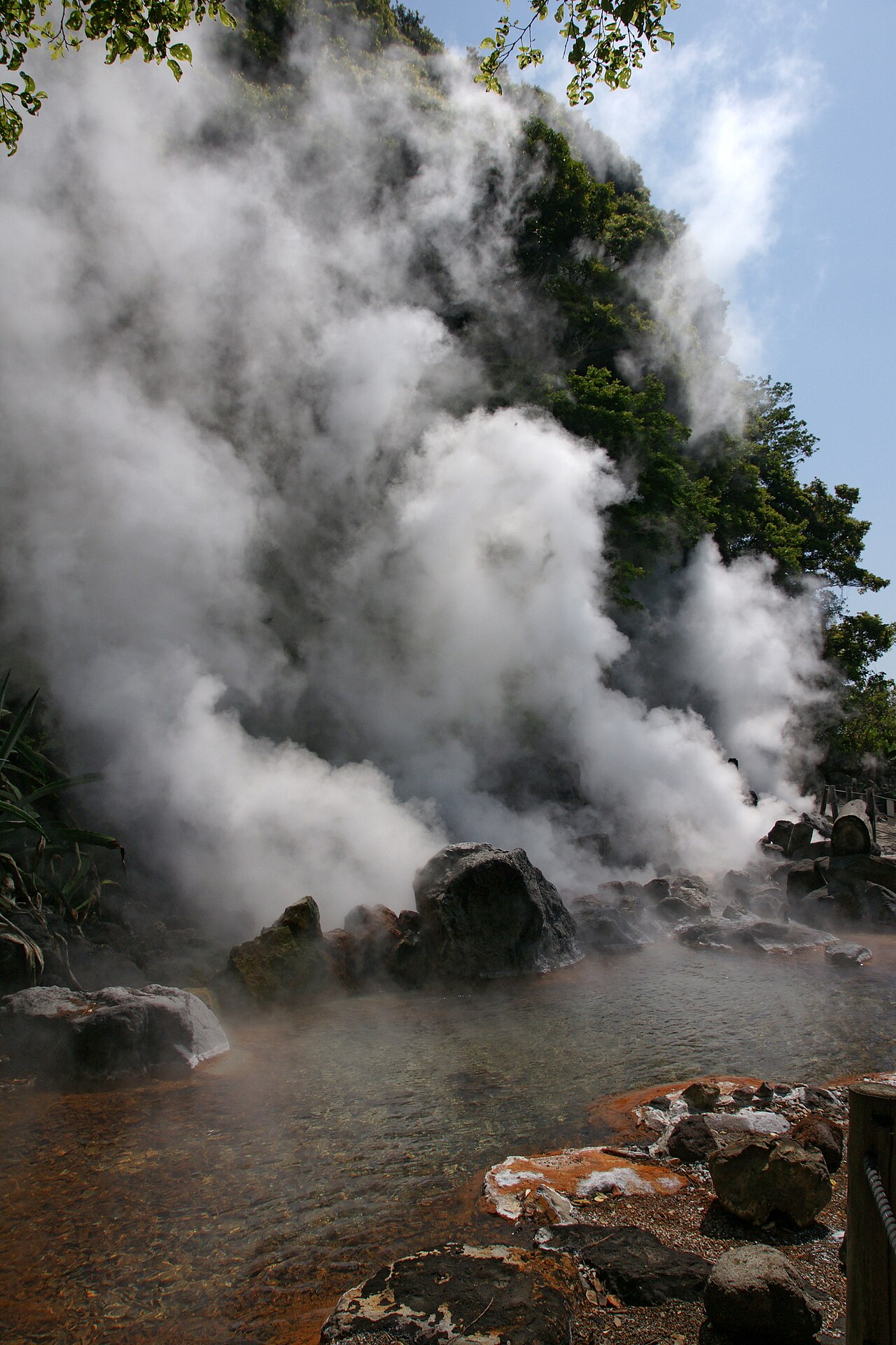 Hyotan Onsen (Sand & Waterfall Bath)