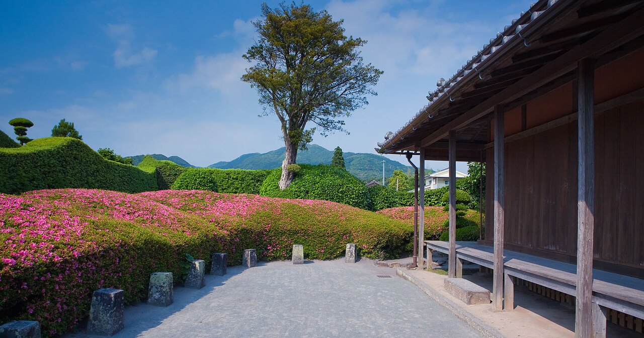 Chiran samurai residence gardens