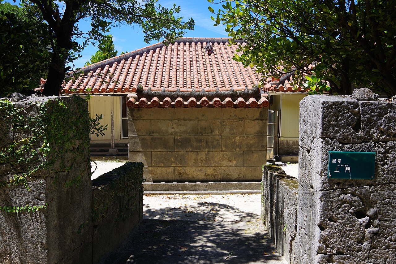 Tonaki traditional house