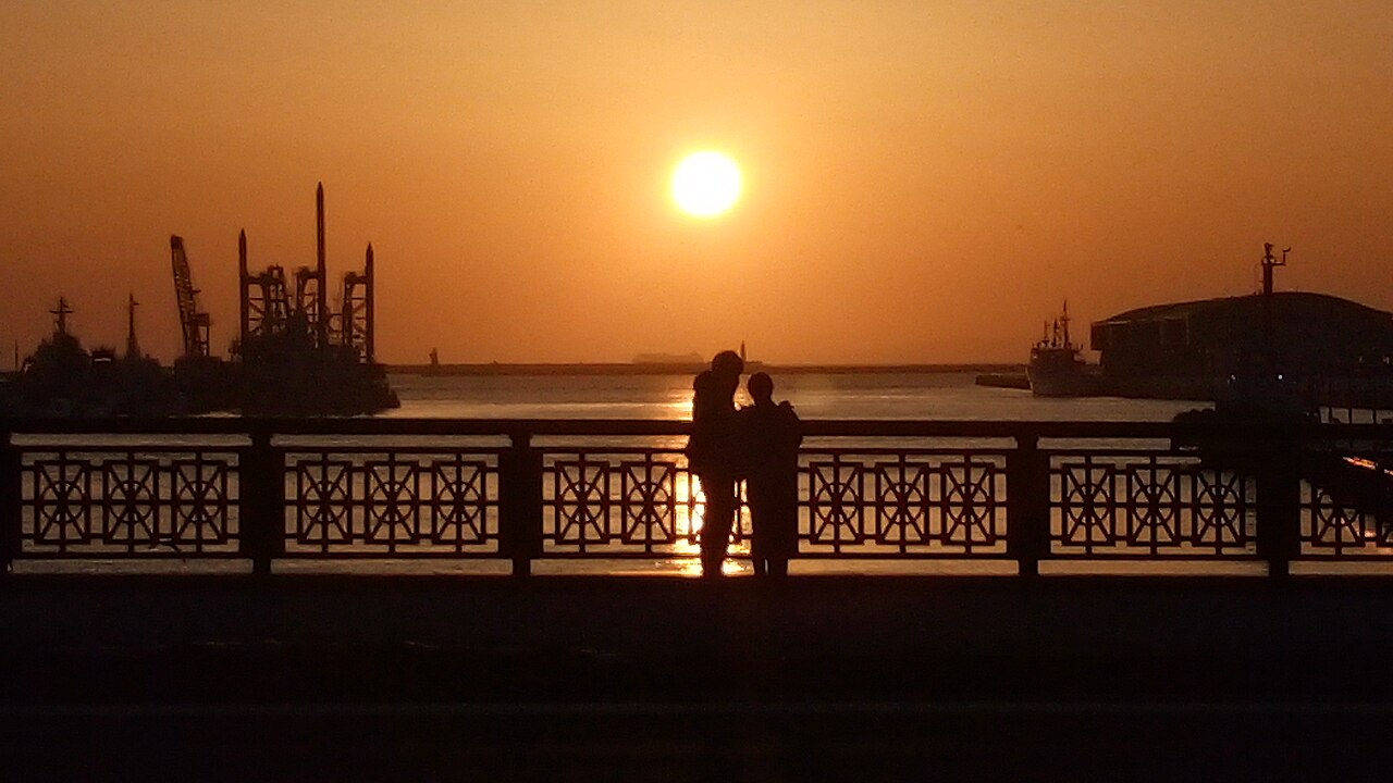Nusamai Bridge Sunset