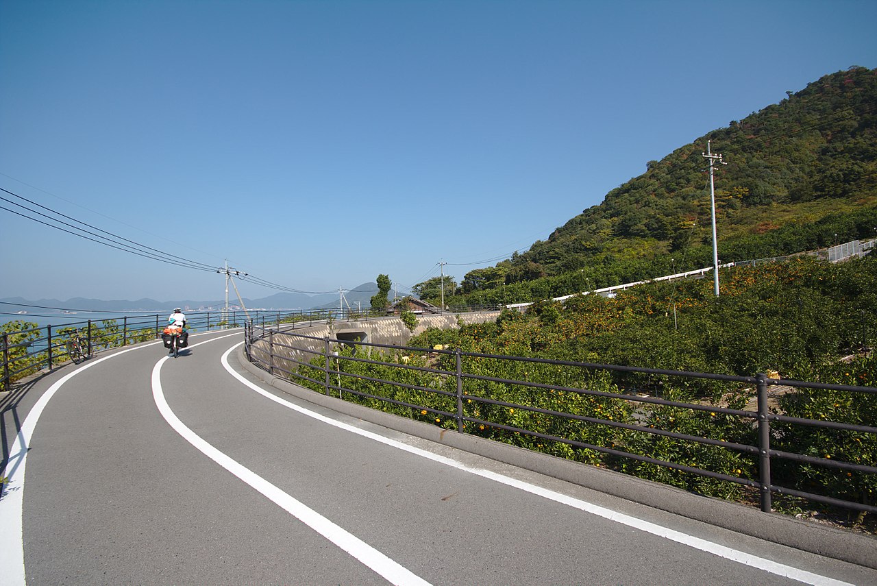 Tatara Bridge on Shimanami Kaido — 5496x3670 landscape showing the iconic bridge structure and seascape.