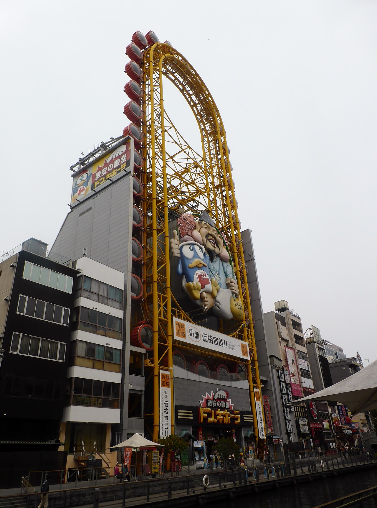 Dotonbori Riverbank Night Views