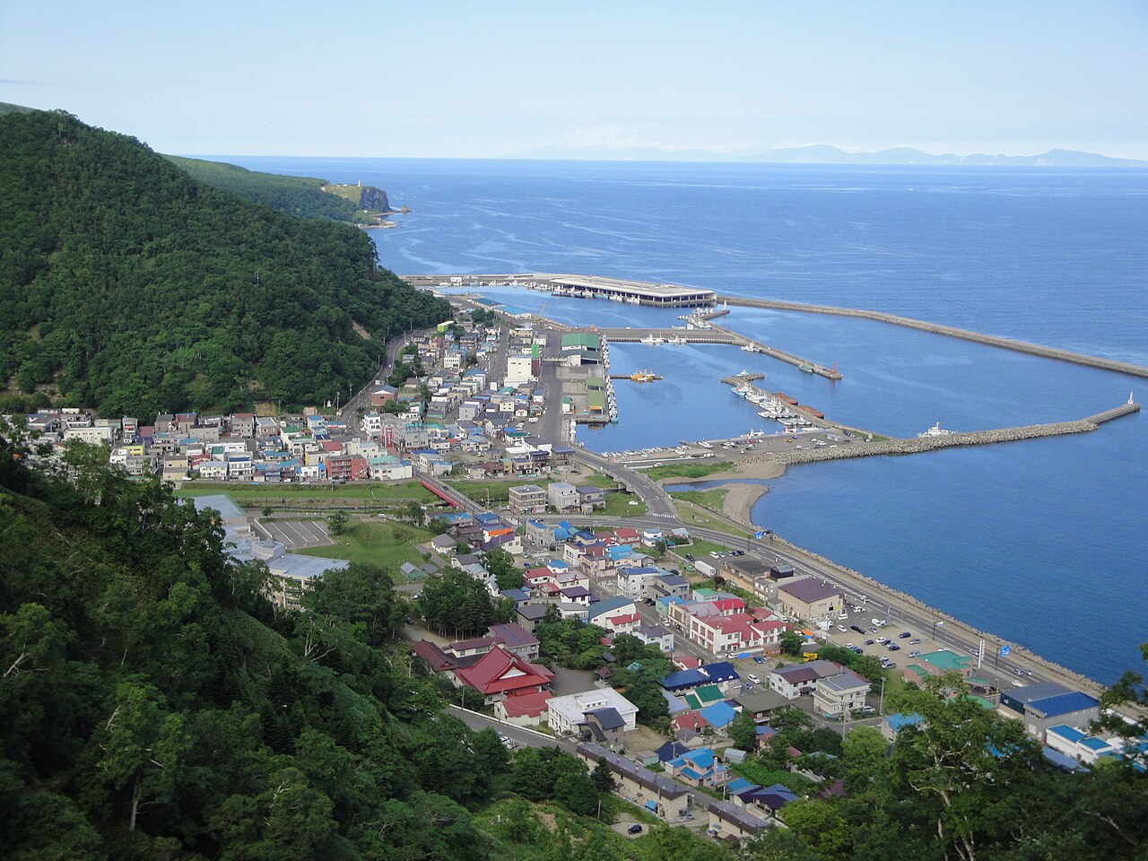 Rausu Kunashiri observation deck view
