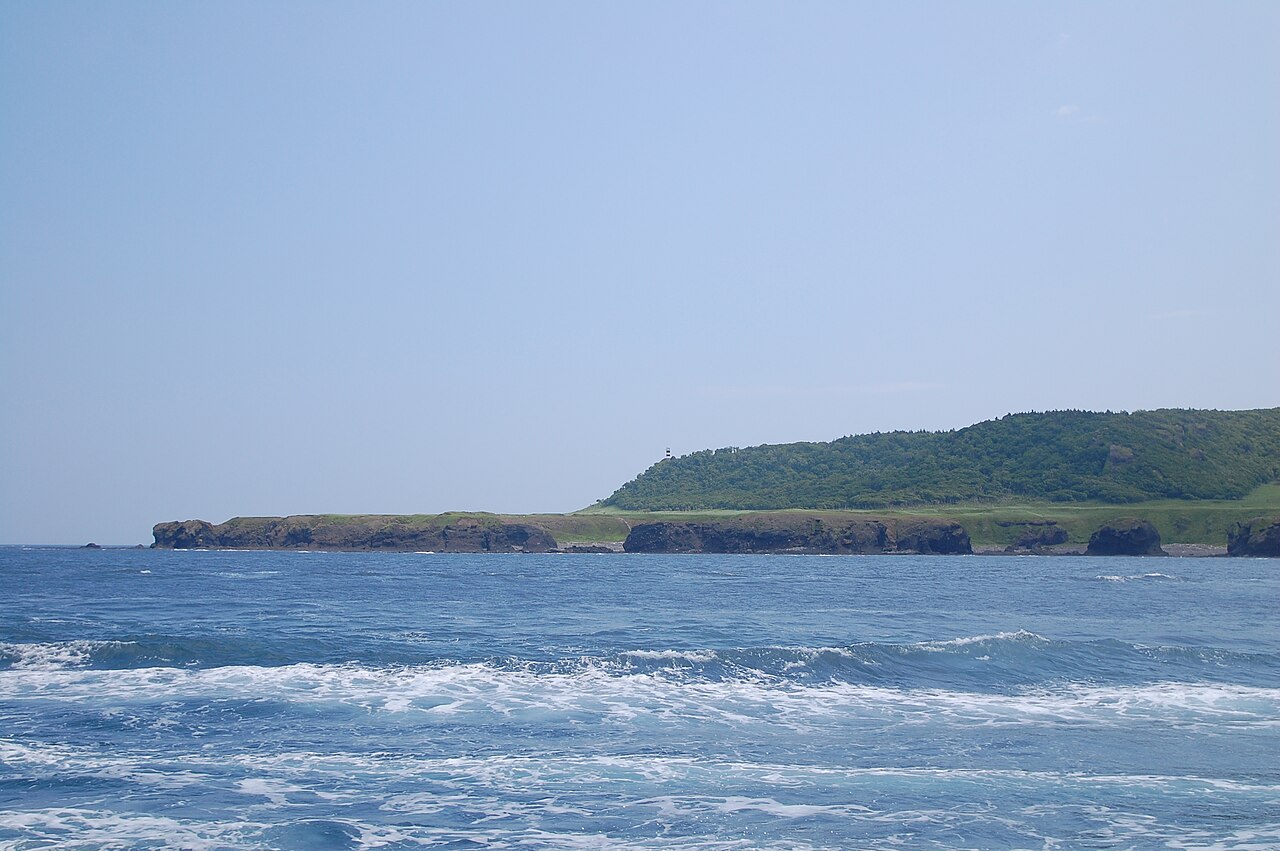 Shiretoko Cape viewed from cruise