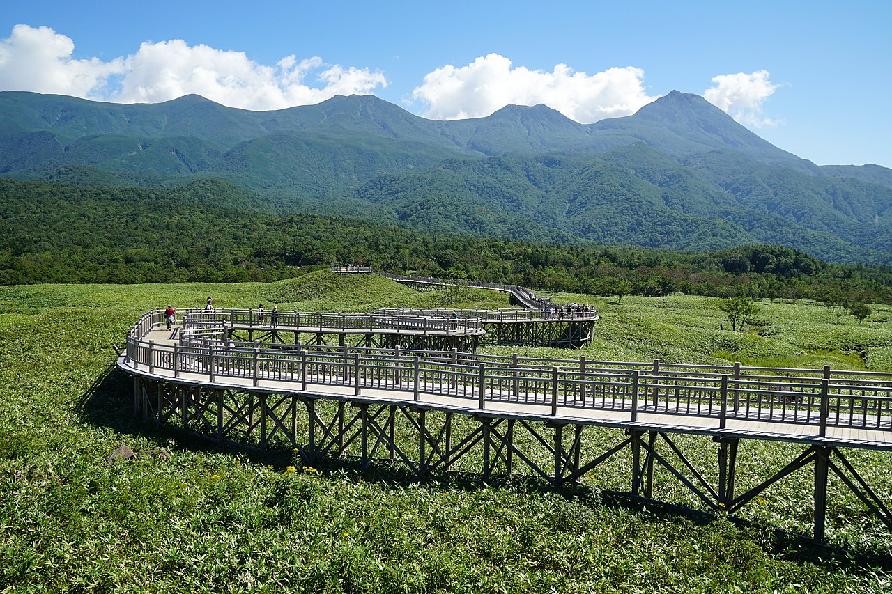 Shiretoko Five Lakes boardwalk view