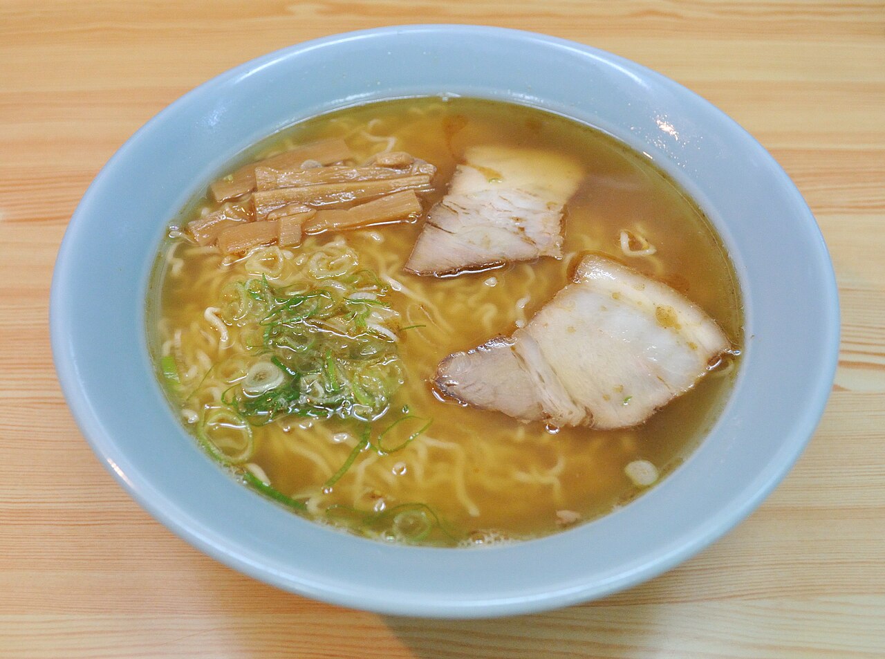 traditional Takayama ramen dish