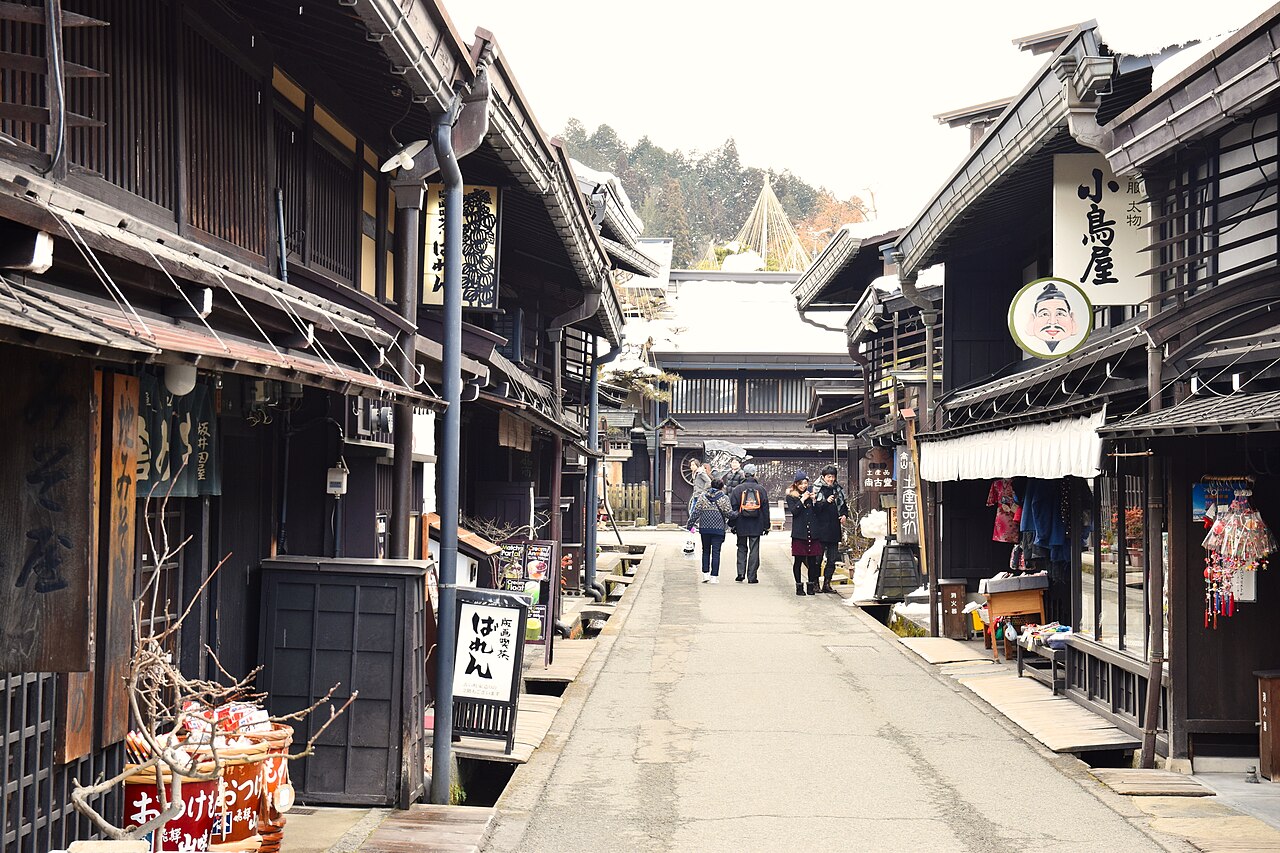 historic Edo-period merchant street