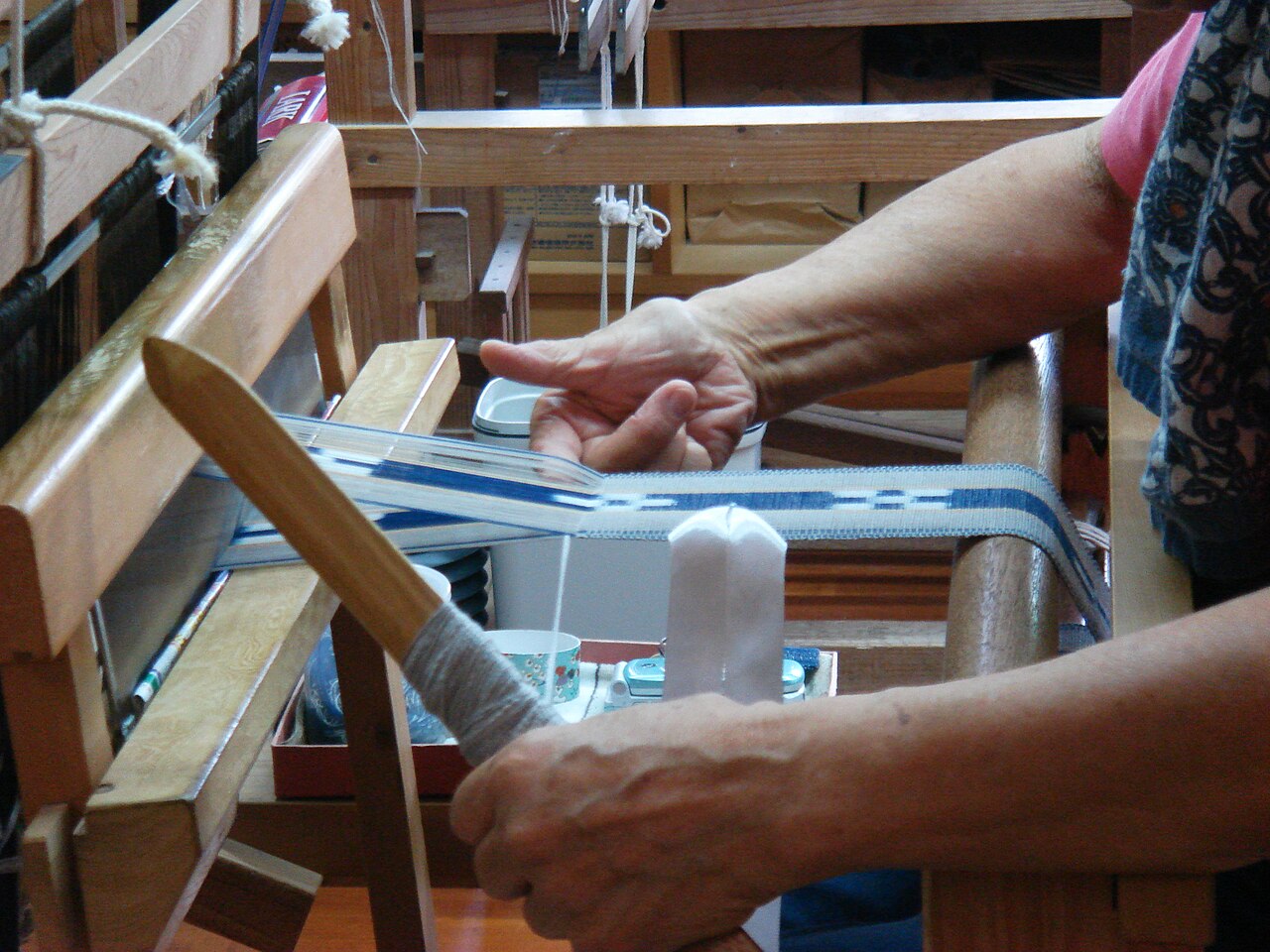 Yaeyama Minsa Weaving